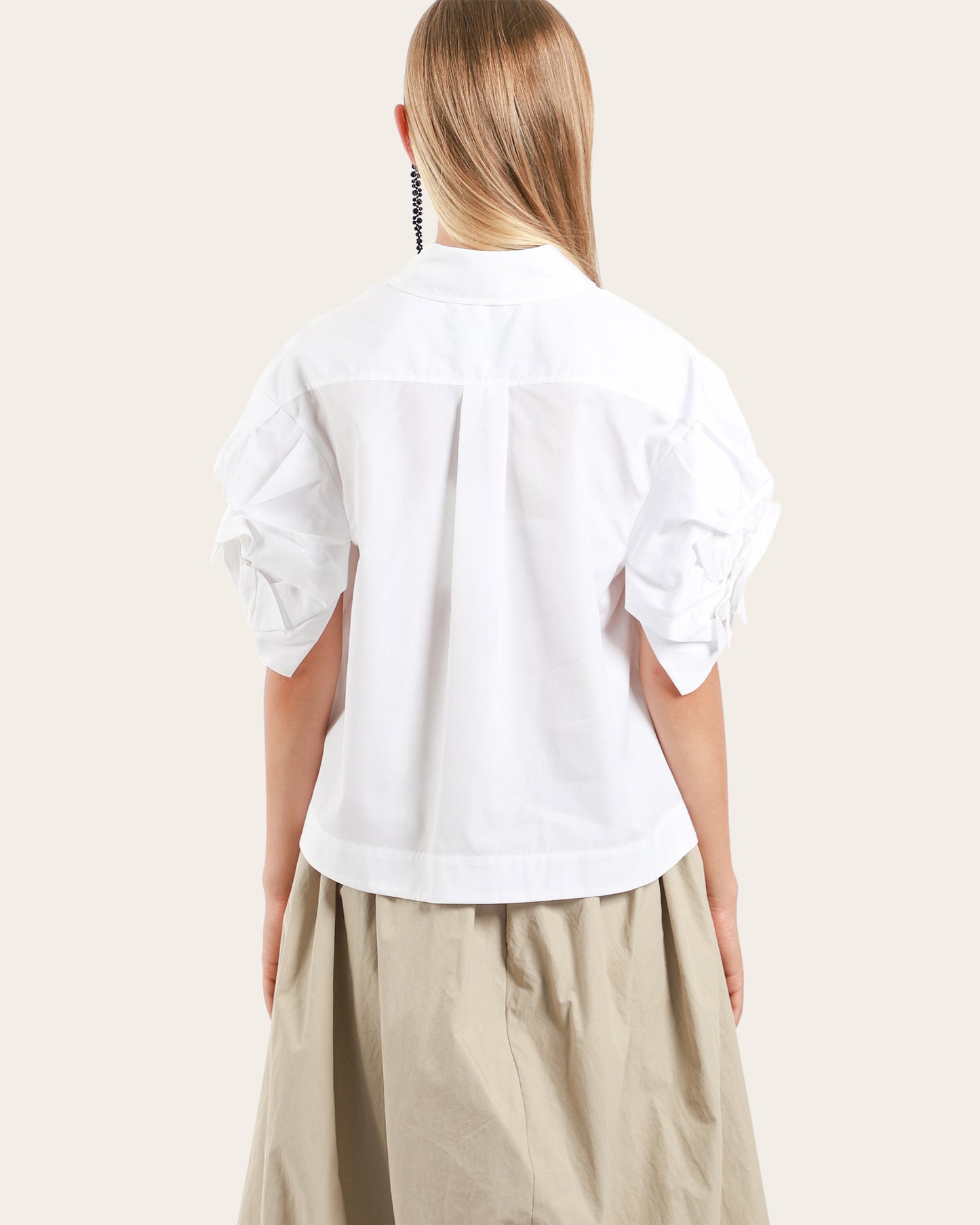 Cropped Rose Shirt