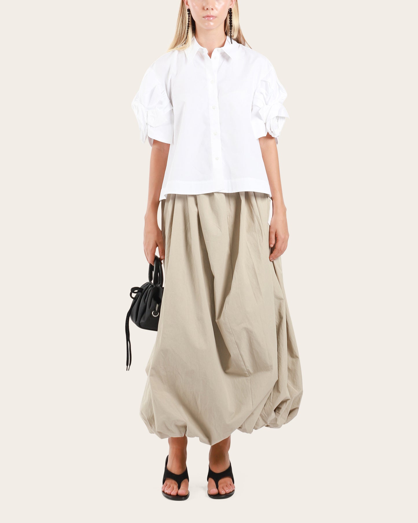 Cropped Rose Shirt