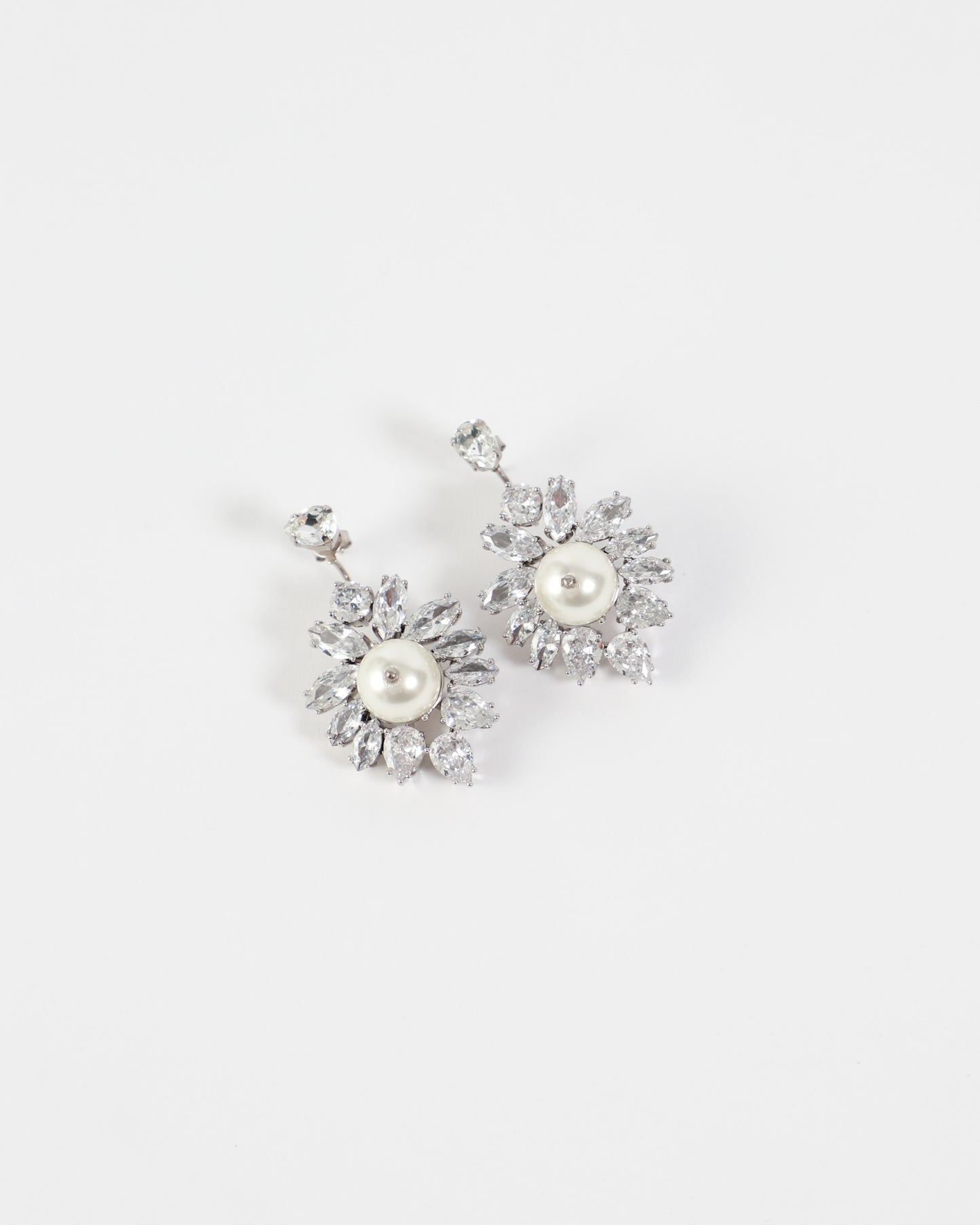 Crystal Crest Earrings