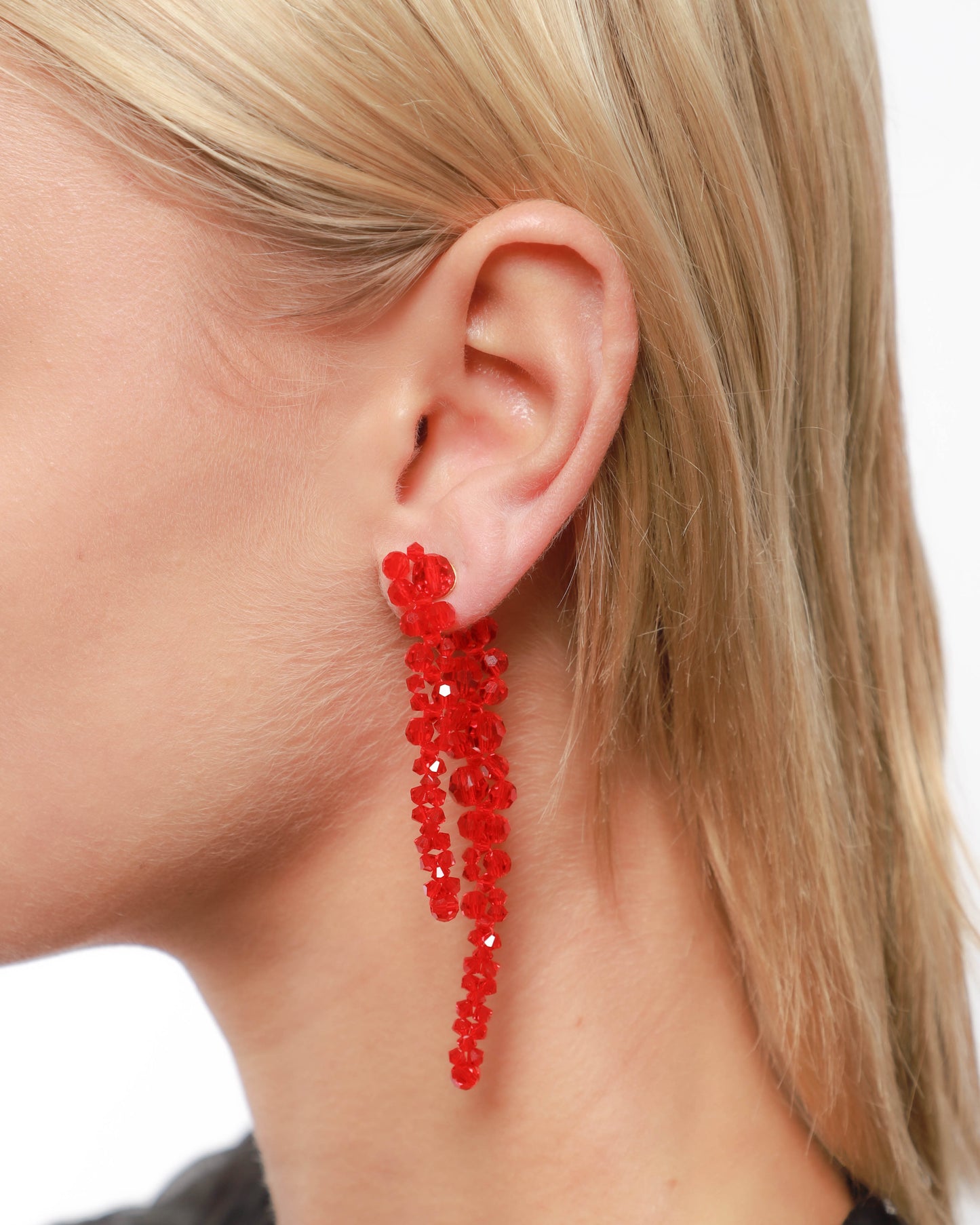 Double Pierce Drip Earrings