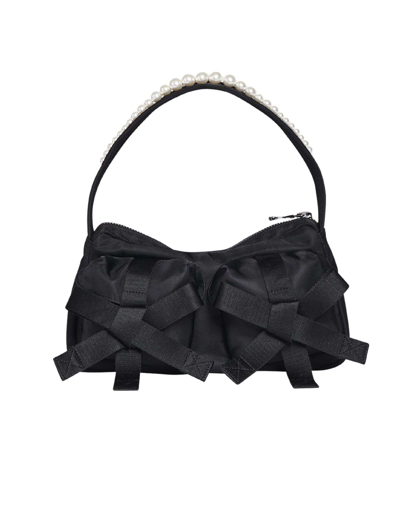 Embellished Utility Bow Pocket Bag