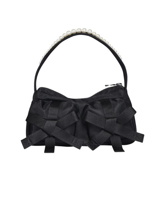 Embellished Utility Bow Pocket Bag