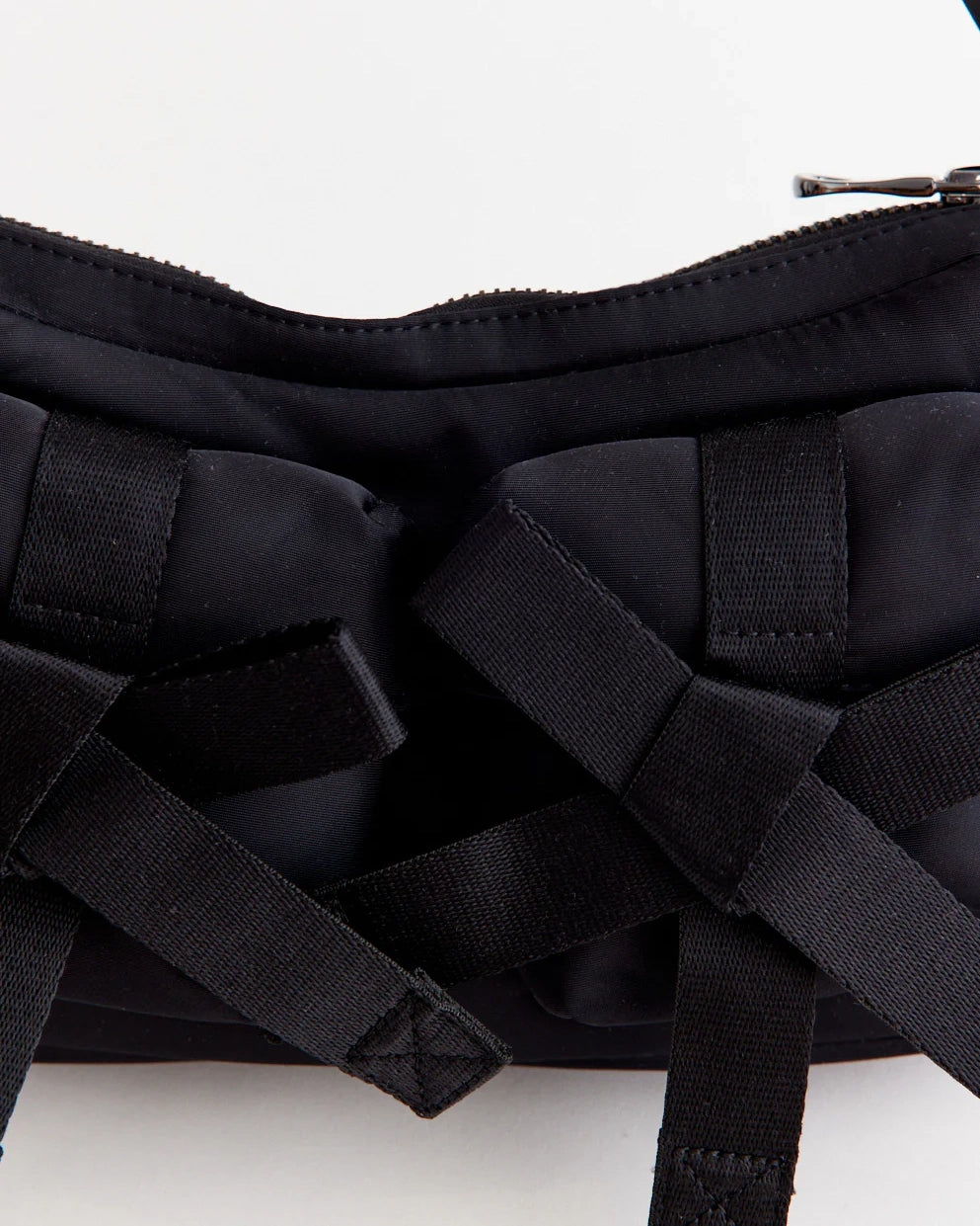 Embellished Utility Bow Pocket Bag