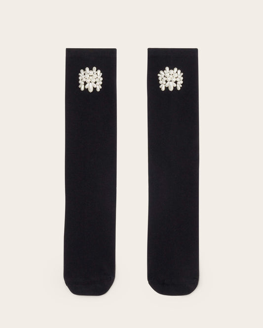Flower Cluster Ankle Sock