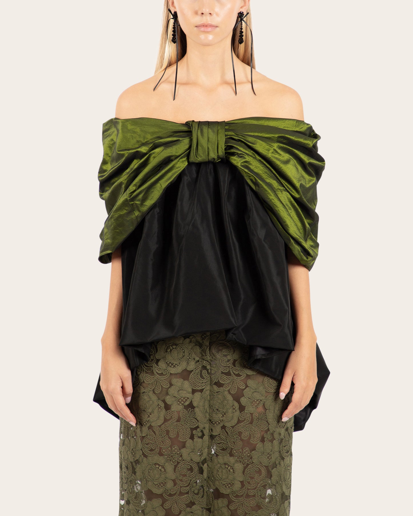 Gathered Bow Top