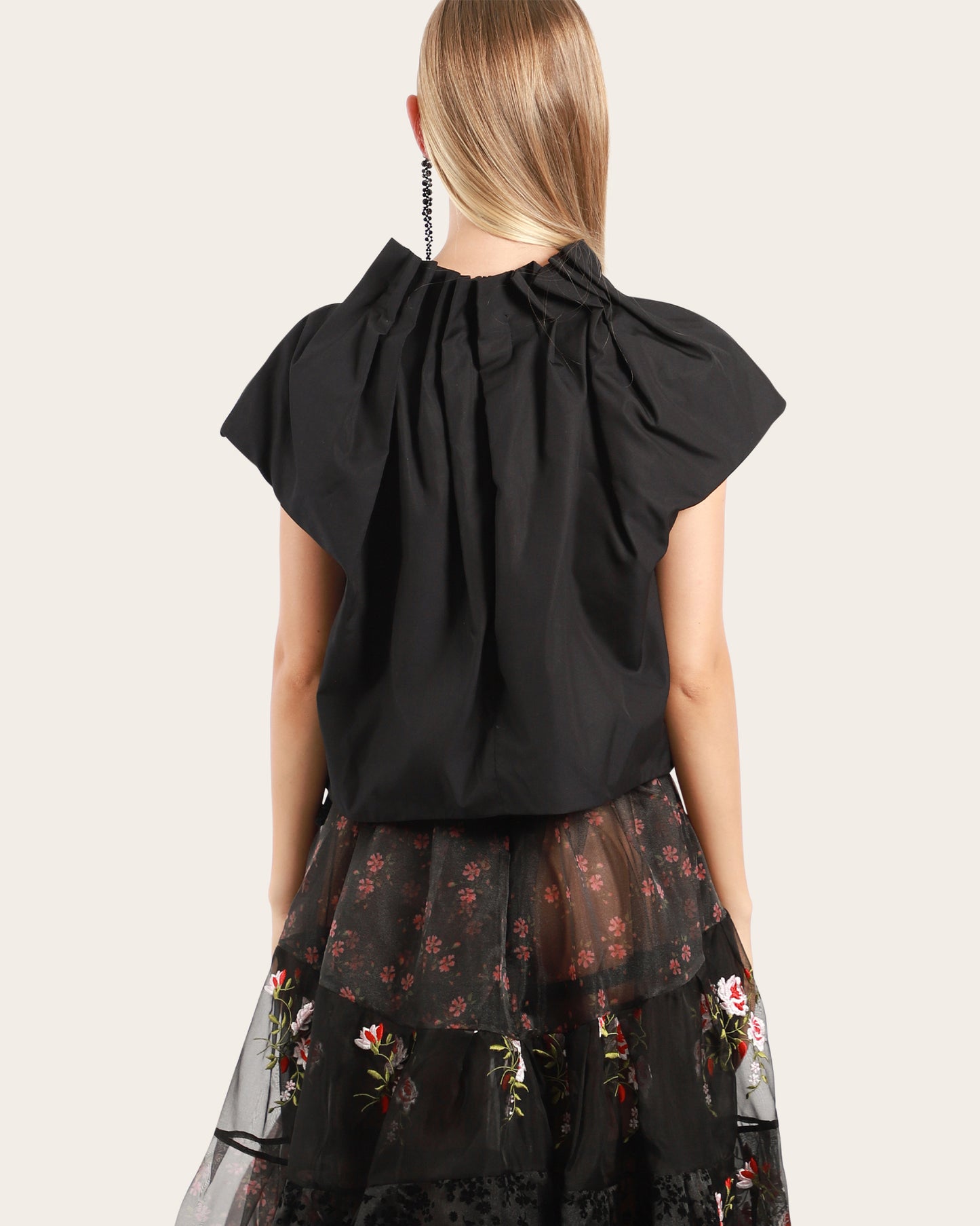 Gathered Tulip Top