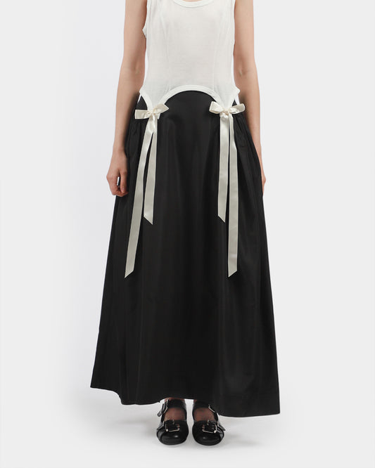 Hip Detail Bind Skirt