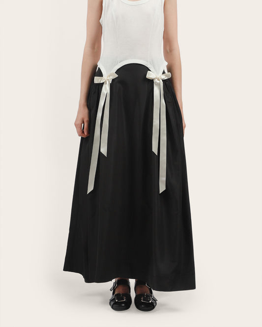Hip Detail Bind Skirt