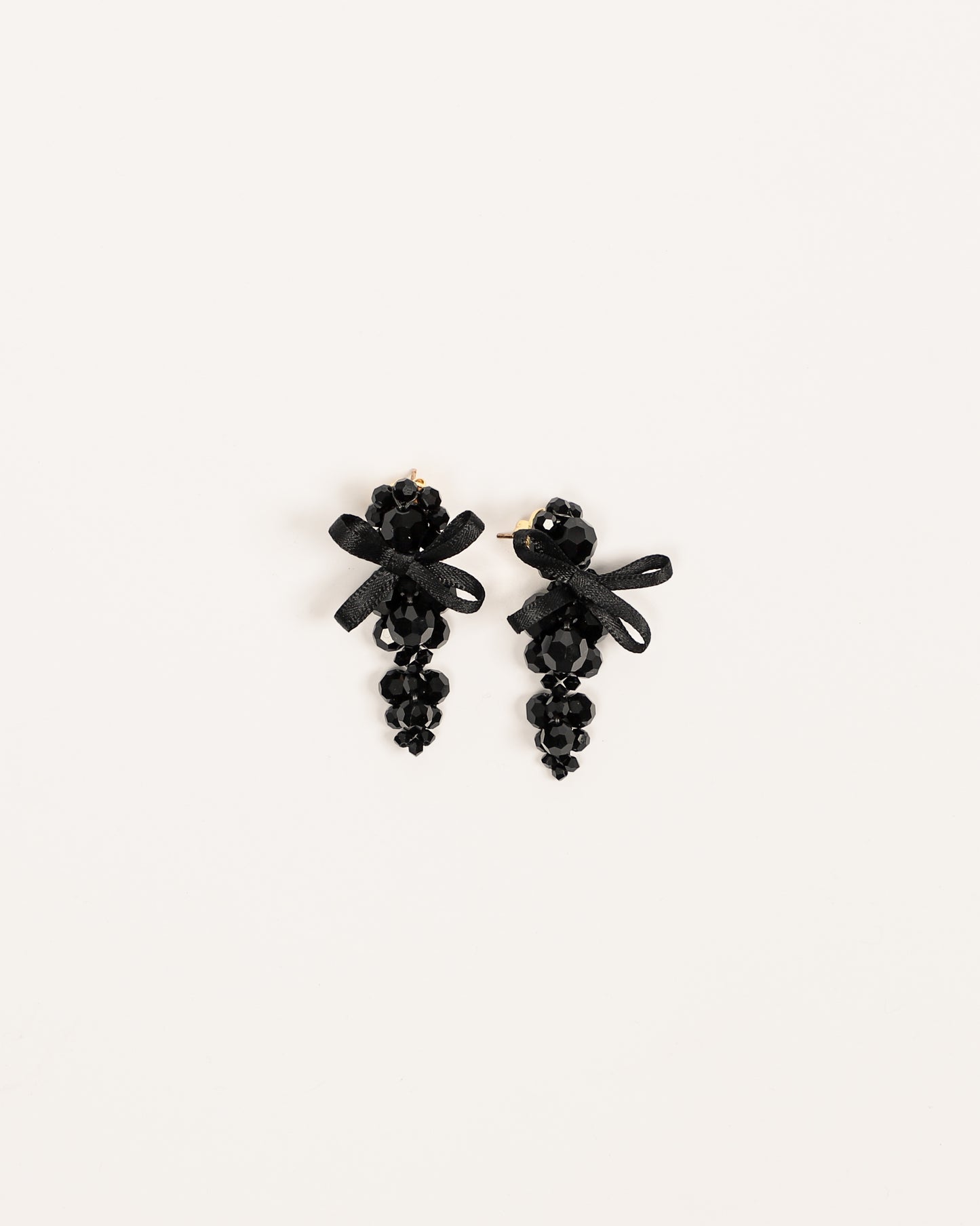 Petite Bow Cluster Earrings