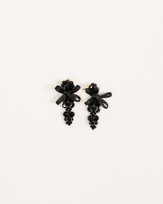 Petite Bow Cluster Earrings