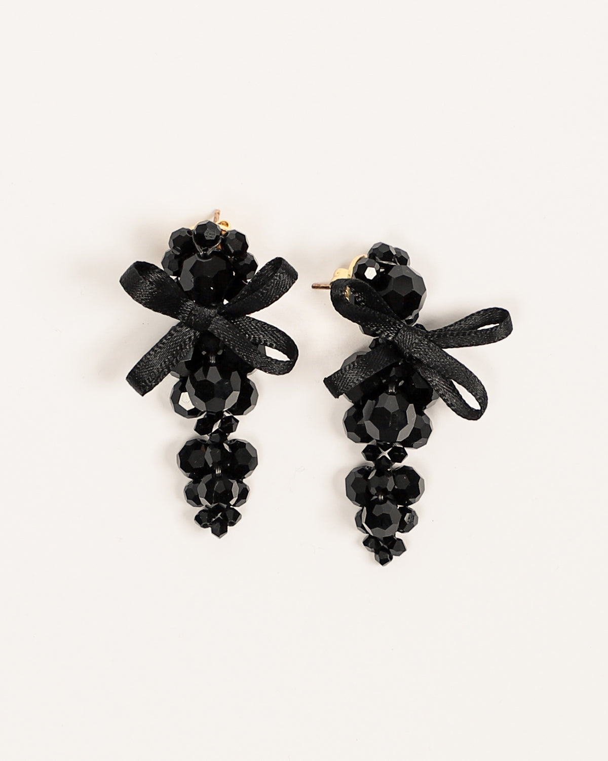 Petite Bow Cluster Earrings