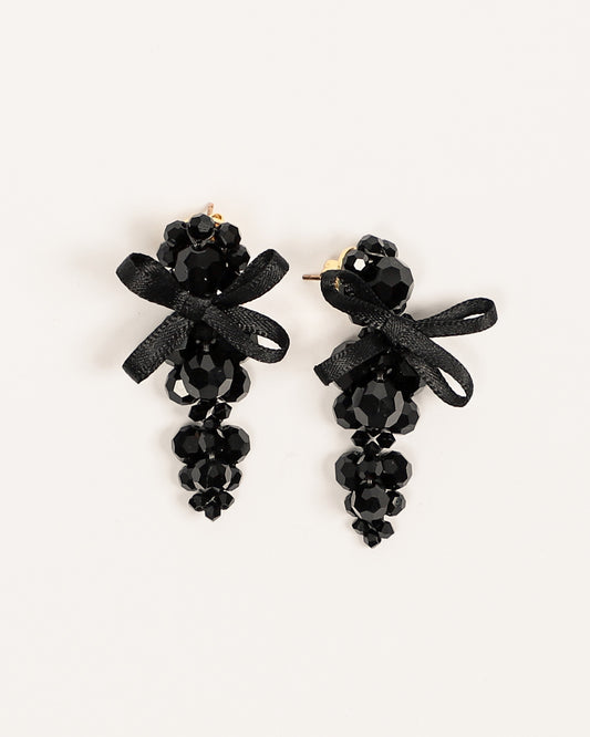 Petite Bow Cluster Earrings