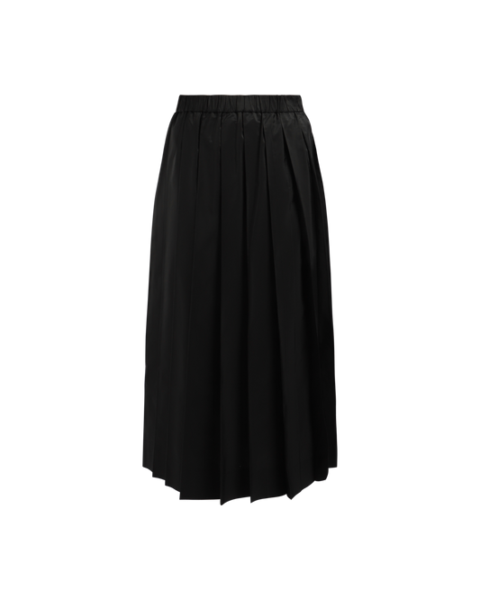 Pleated Elasticated Waist Kilt Skirt