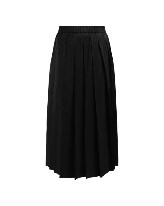 Pleated Elasticated Waist Kilt Skirt