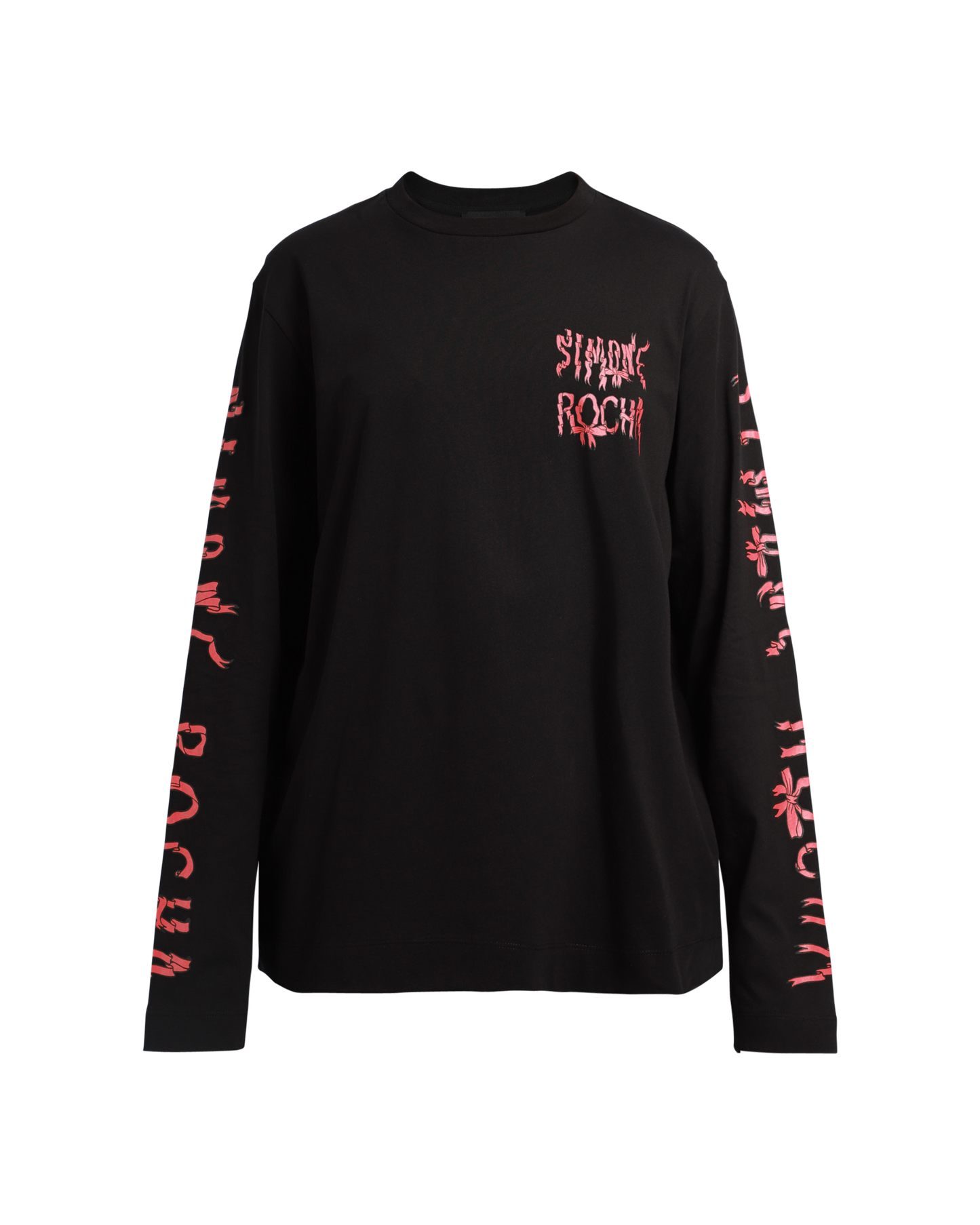 Ribbon Logo Long Sleeve T-Shirt