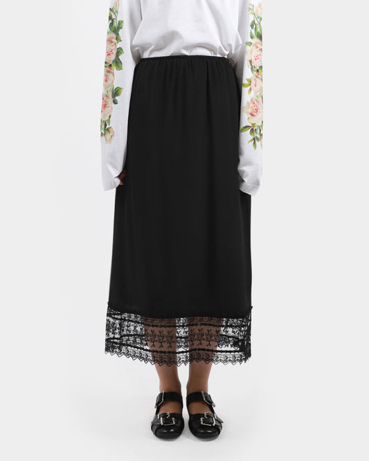 Ribbon Trim Skirt