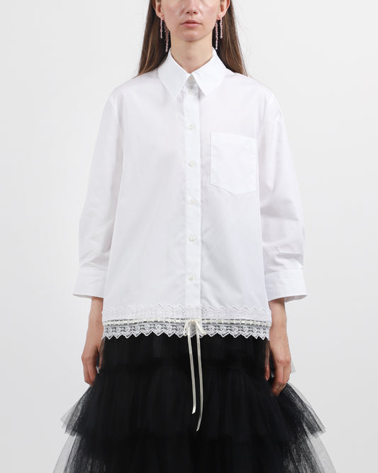 Ribbon Trim Shirt