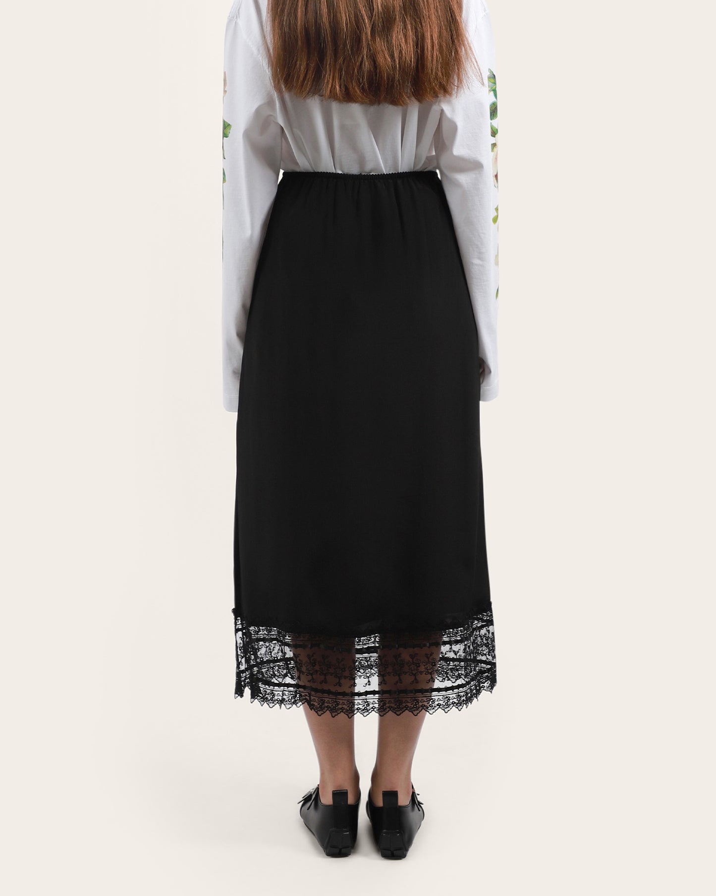 Ribbon Trim Skirt