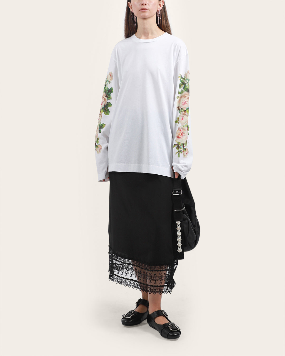 Ribbon Trim Skirt