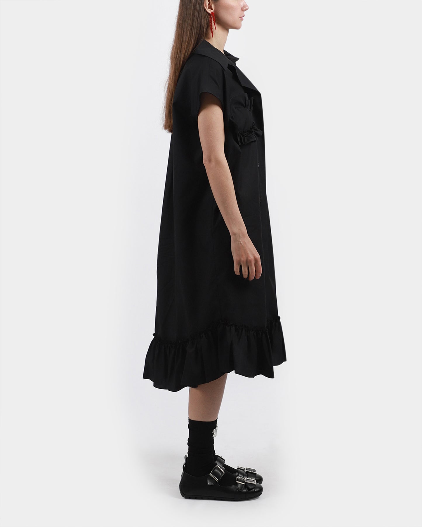 Sleeveless Bust Detail Dress