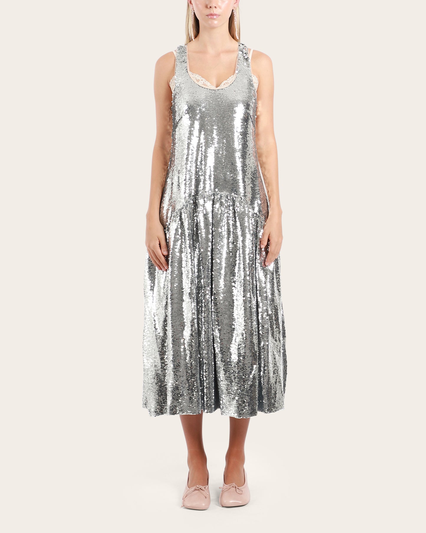 Tapered Back Dress