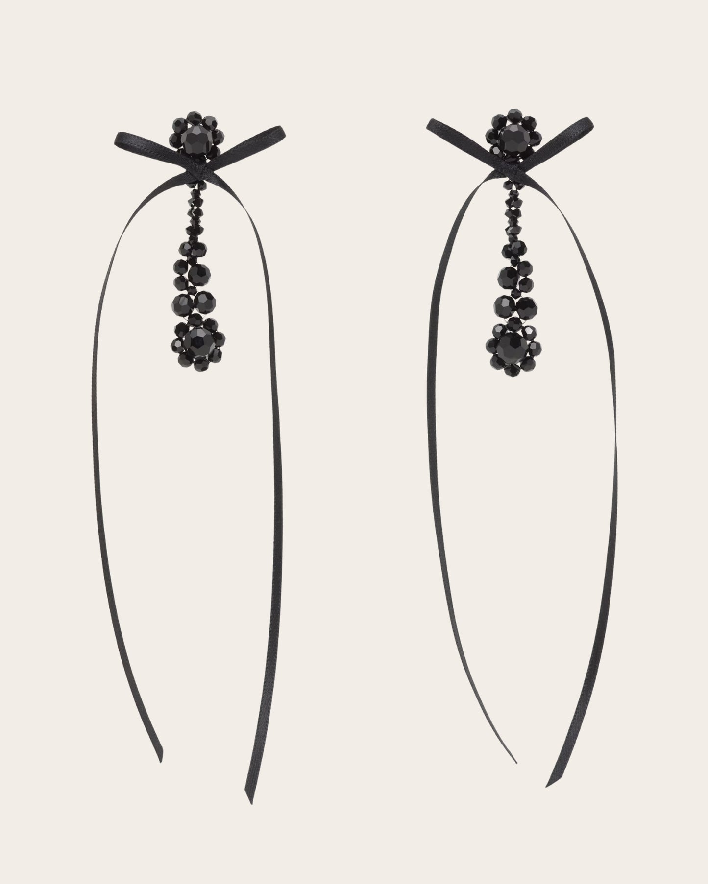 Victorian Drip Bow Earrings