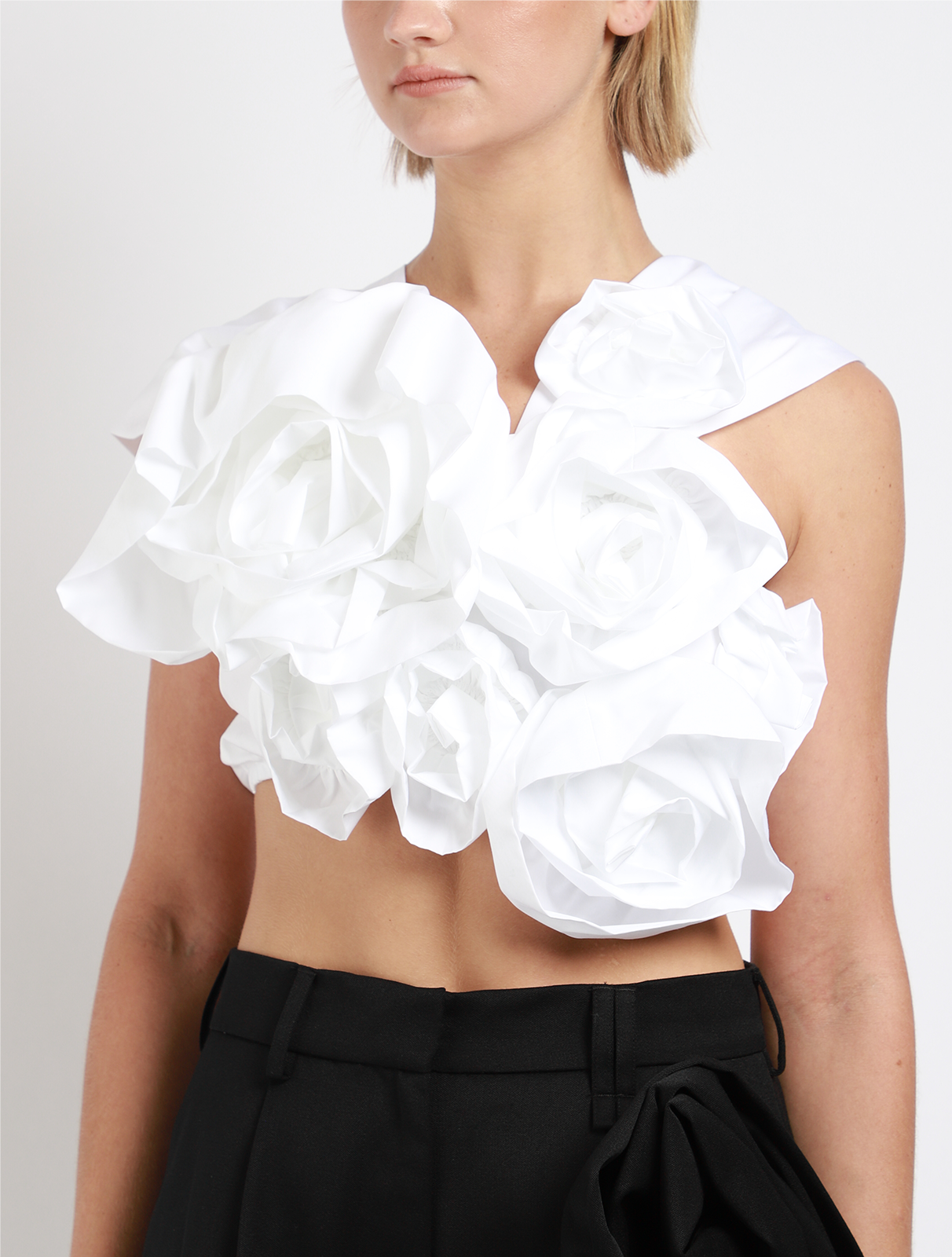 Clustered Rose Top