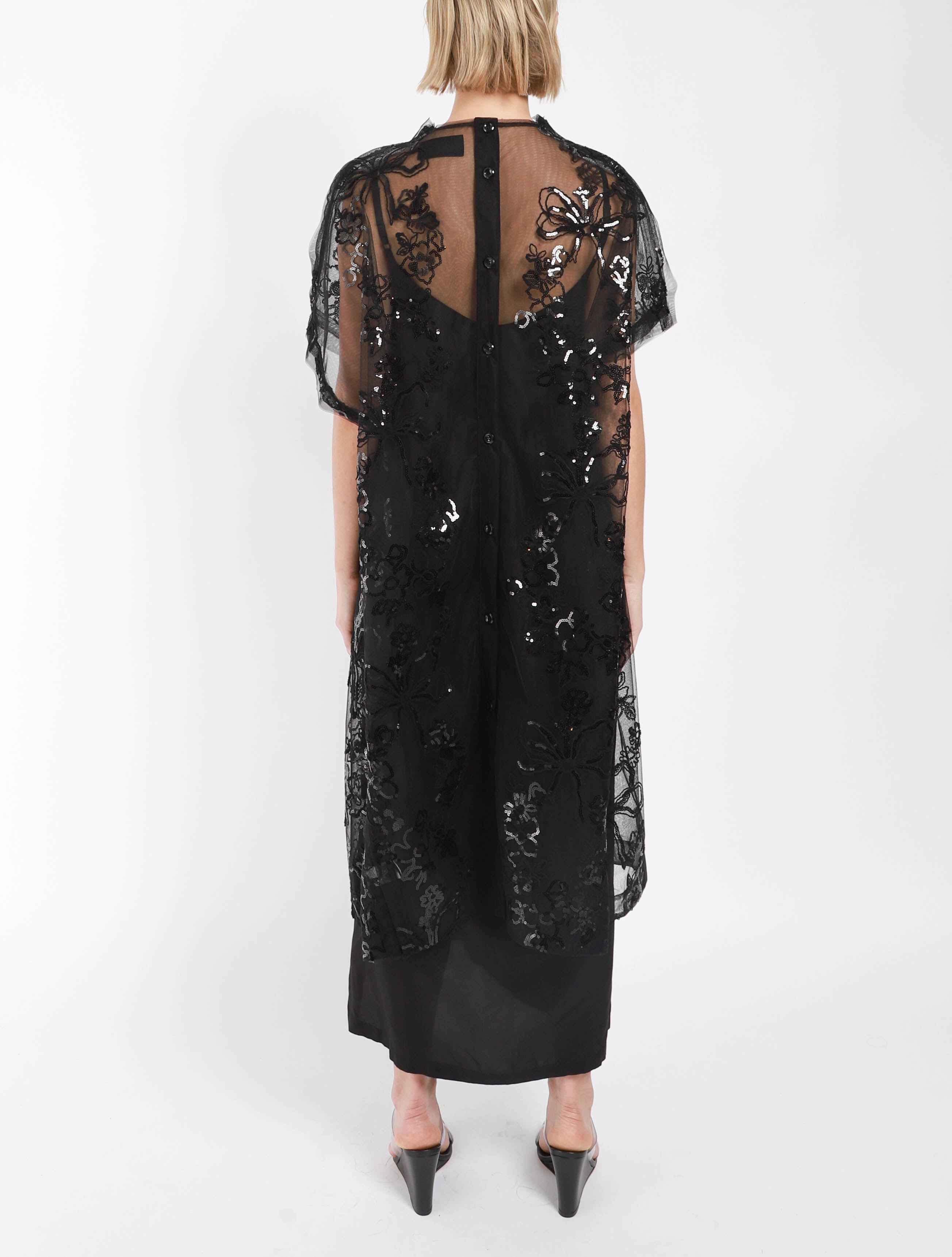 Deep Lace Trim Mini Slip Dress – Simone Rocha US