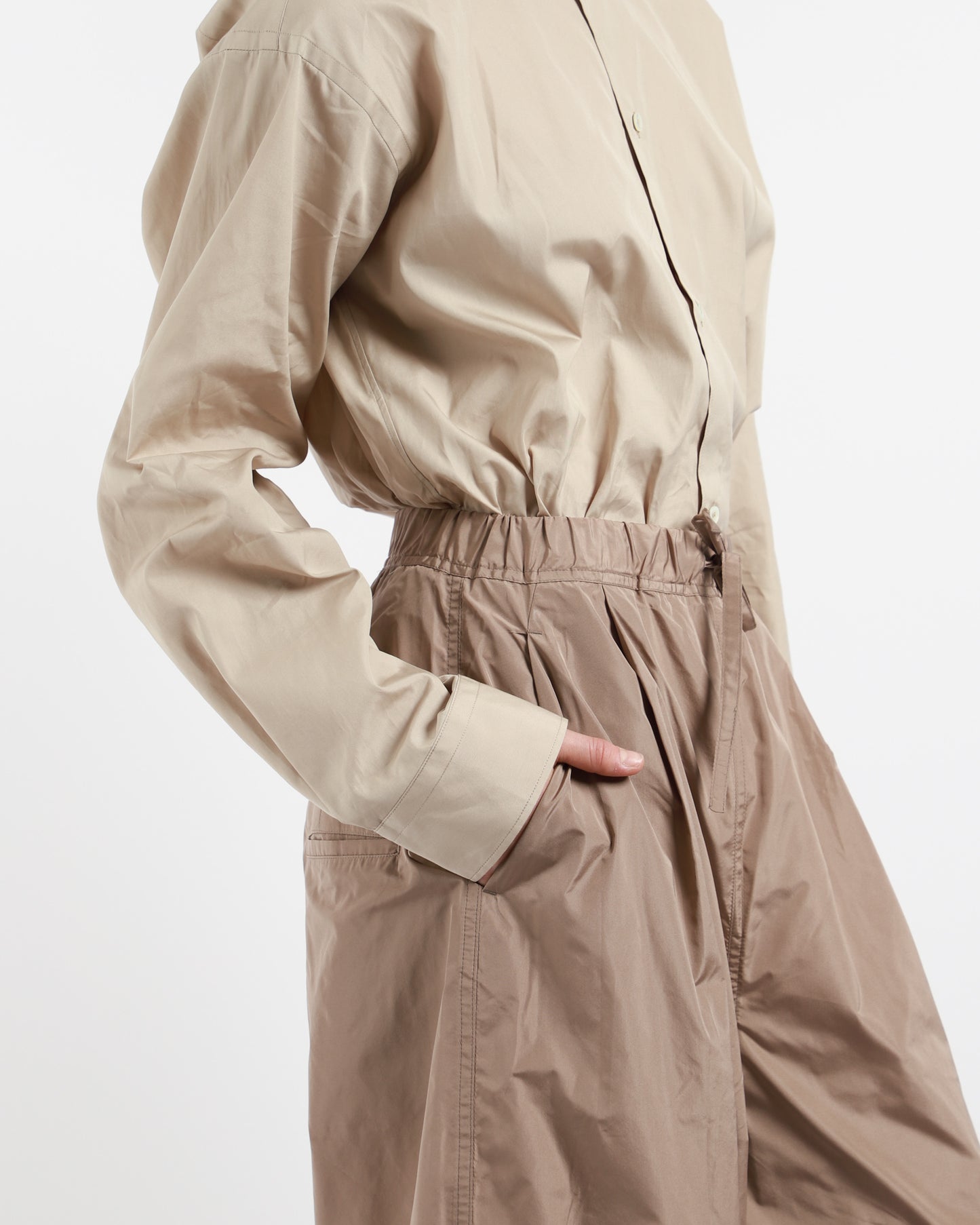 Palau Drawstring Wide Pants