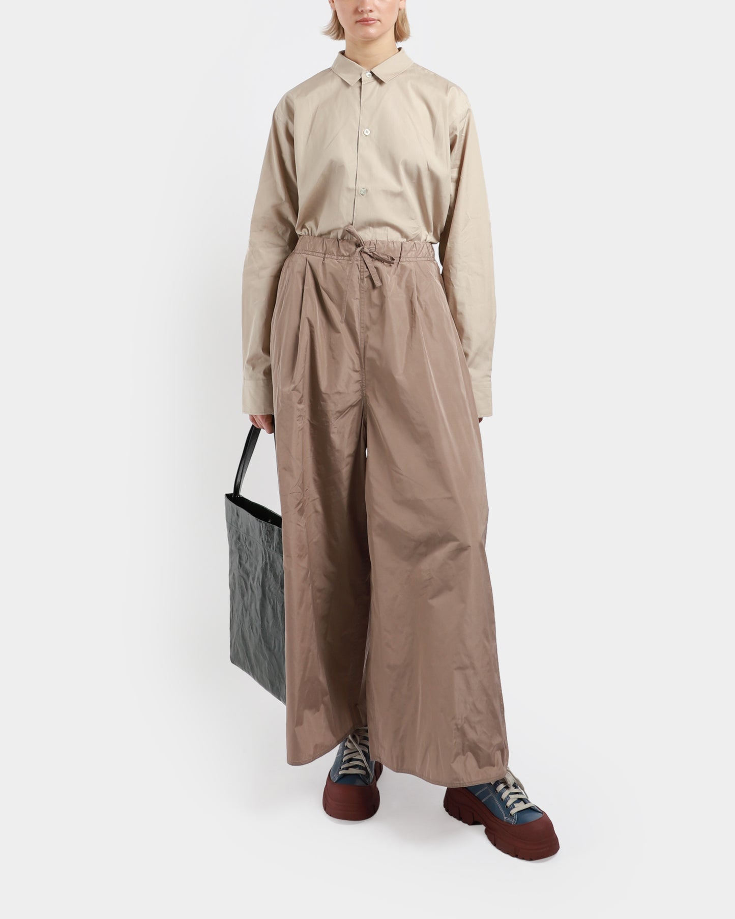 Palau Drawstring Wide Pants