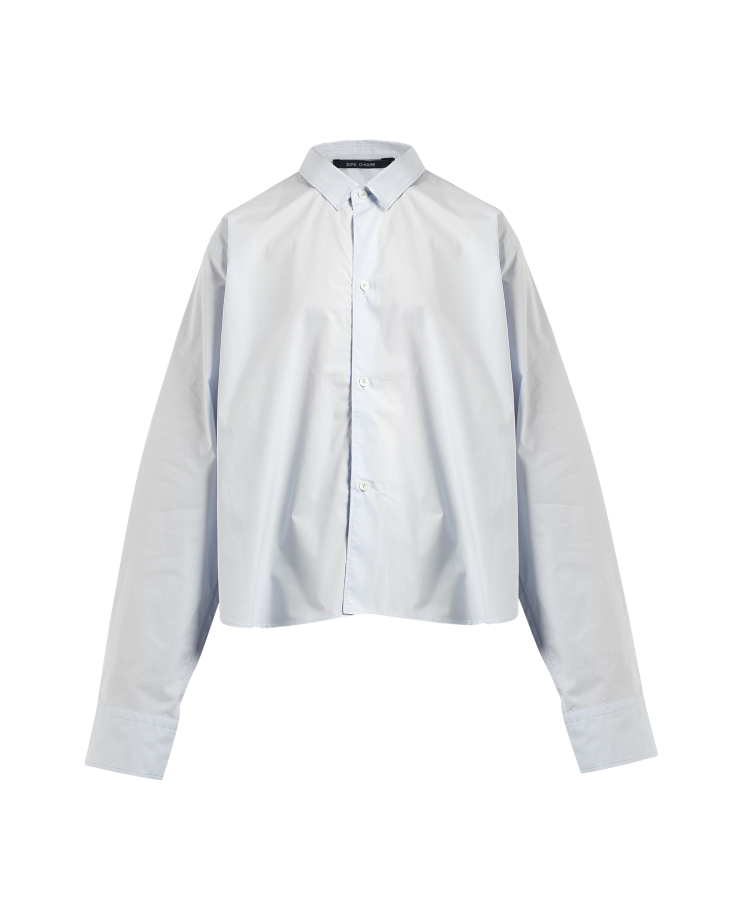 Brit Cropped Poplin Shirt