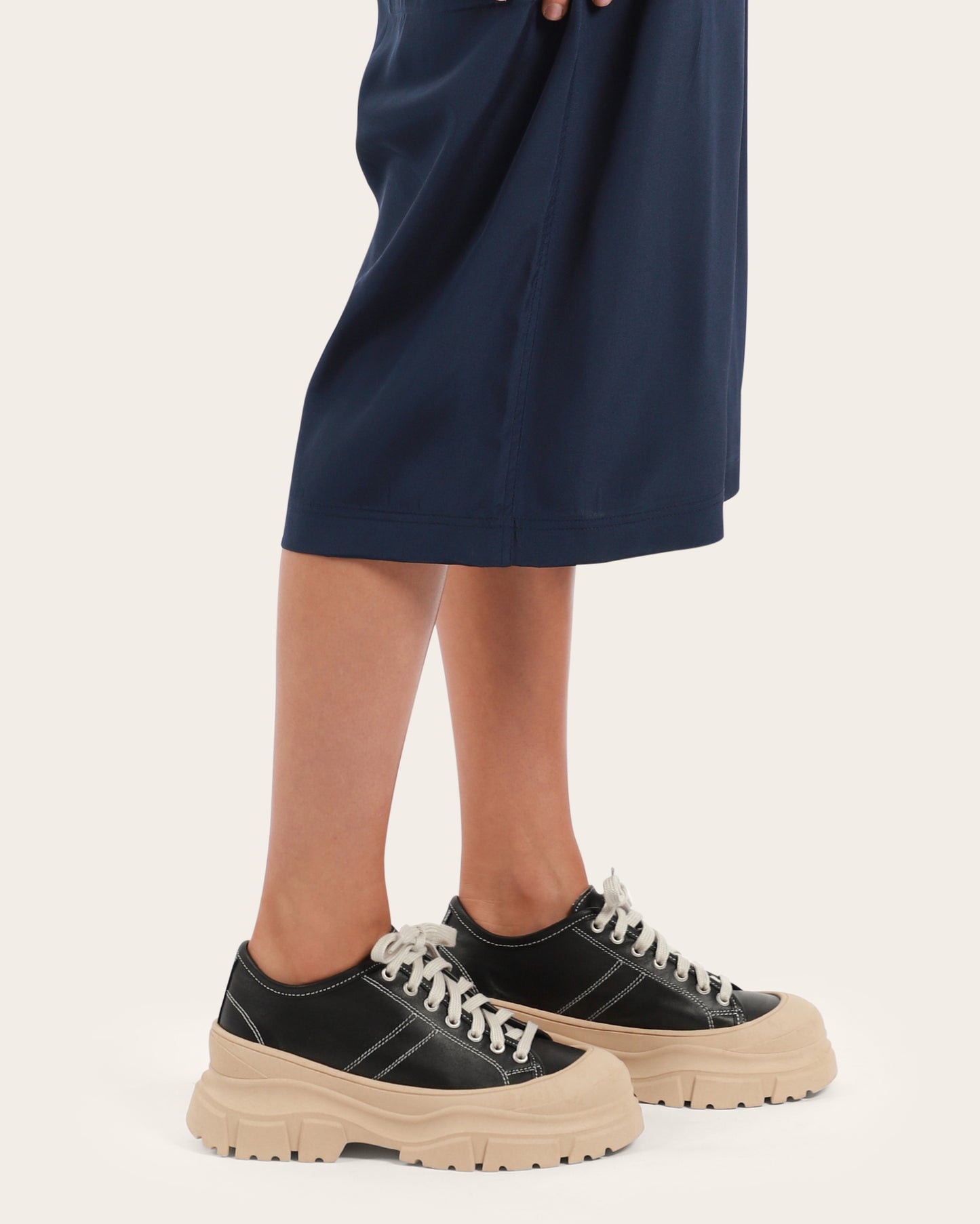 Chunky Stitched Sneakers