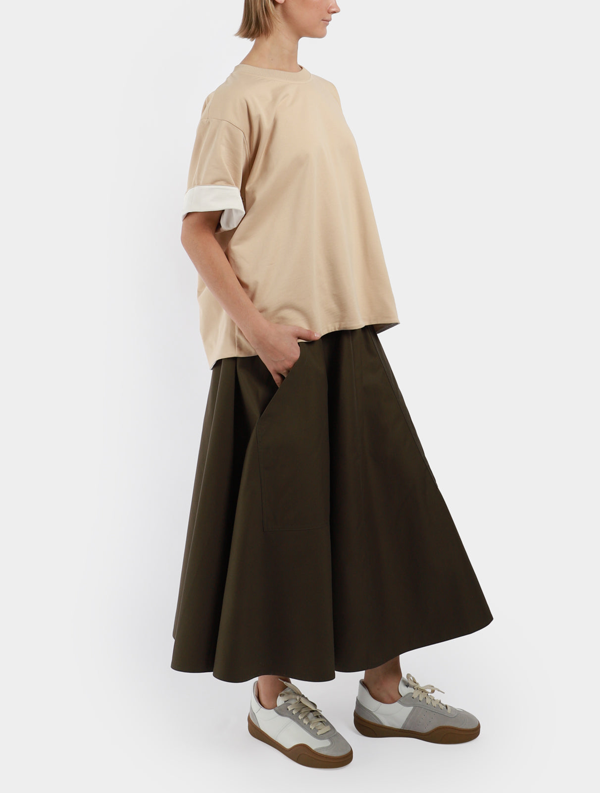 Scout Pocket Midi Skirt