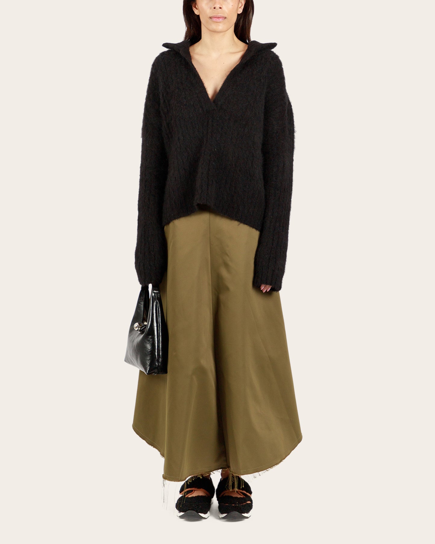 Long Twisted Skirt