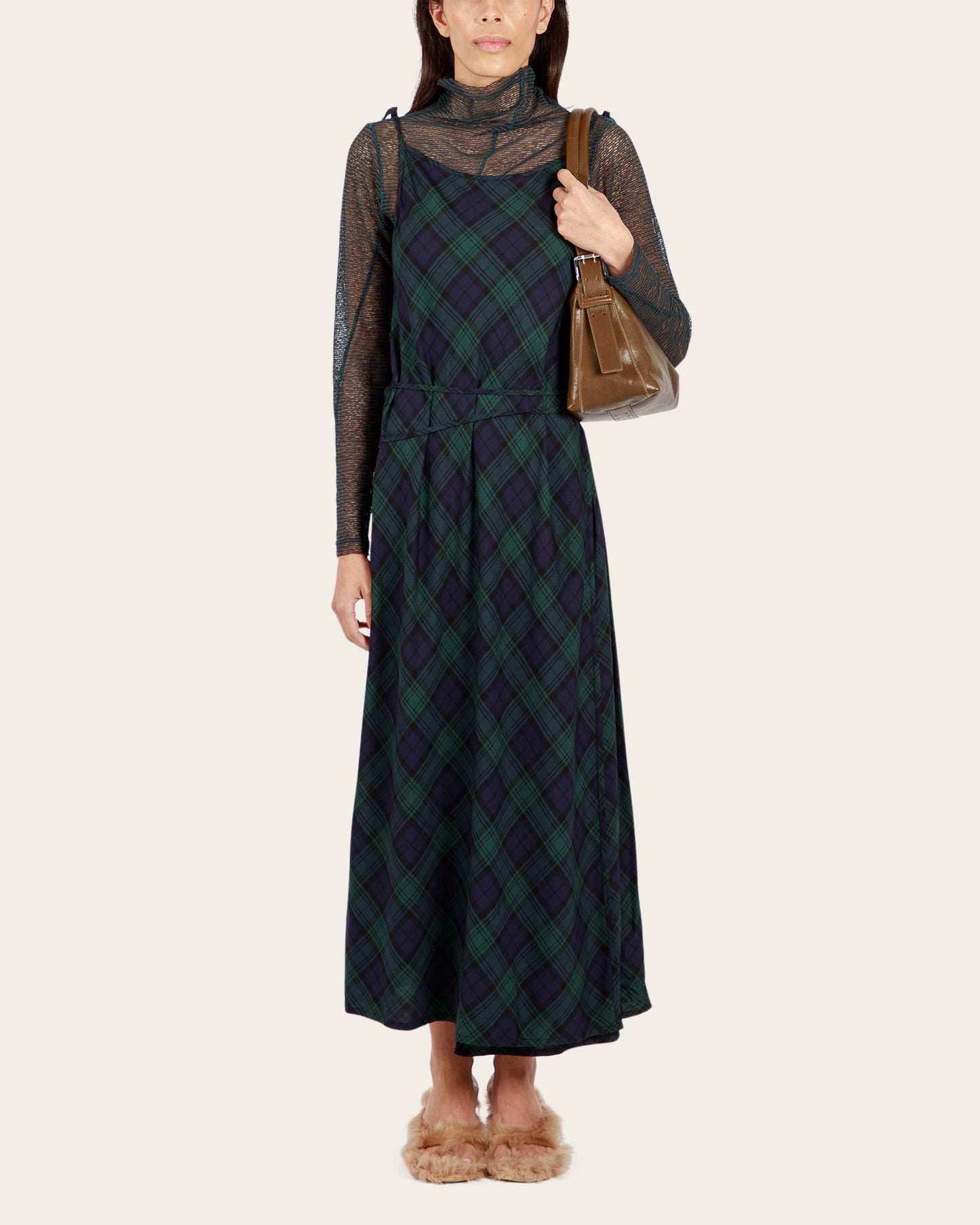 Tied Wrap Dress