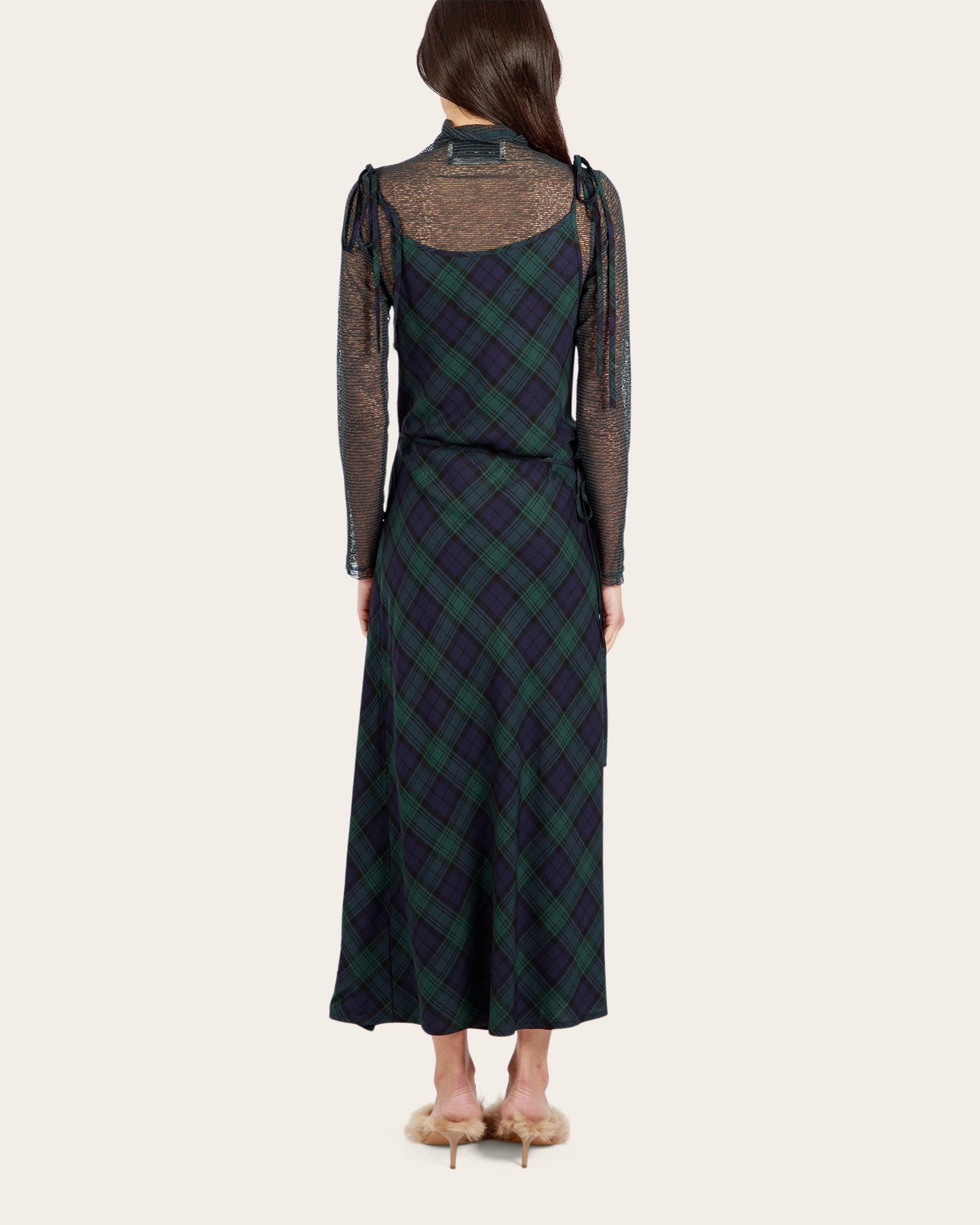 Tied Wrap Dress