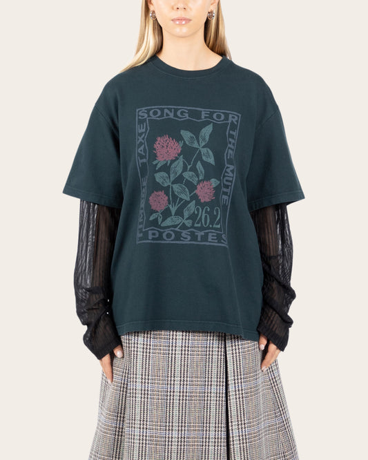 Clover Red Double Layered T-shirt