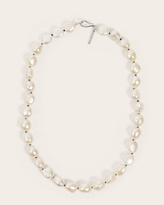 Simple Baroque Pearl Collar