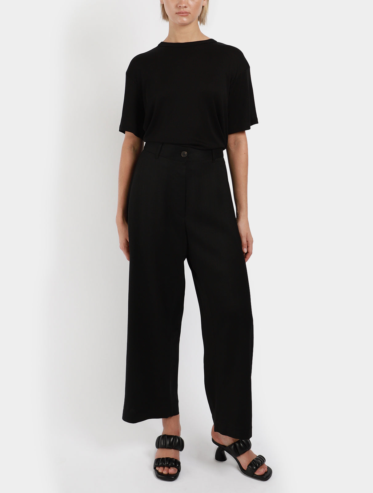 Chalco Pants Wide Crop Pants