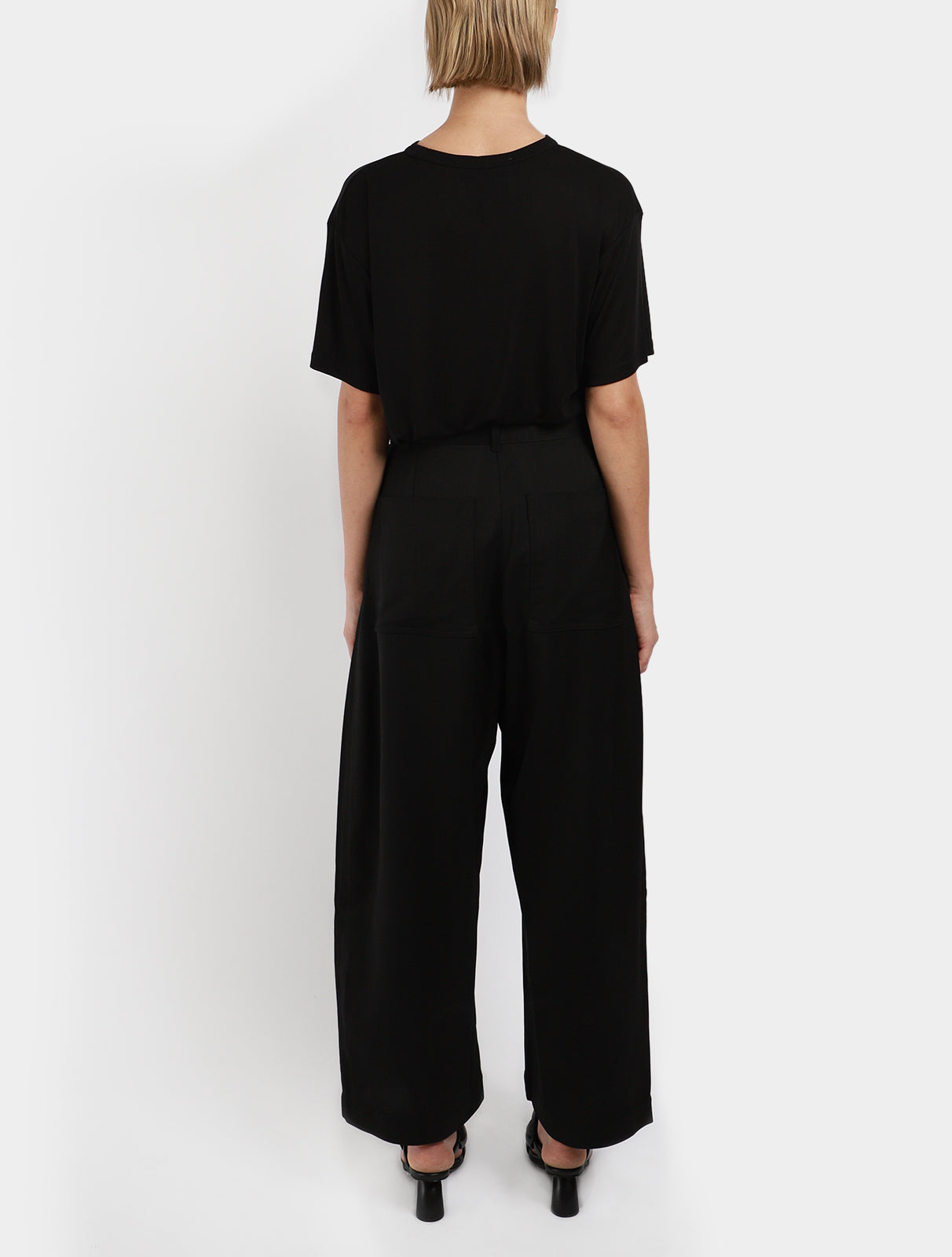 Chalco Pants Wide Crop Pants