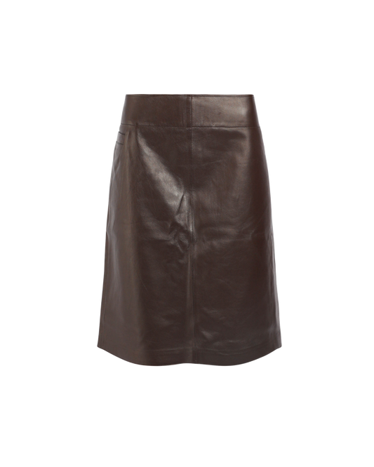 Tumba Leather Skirt