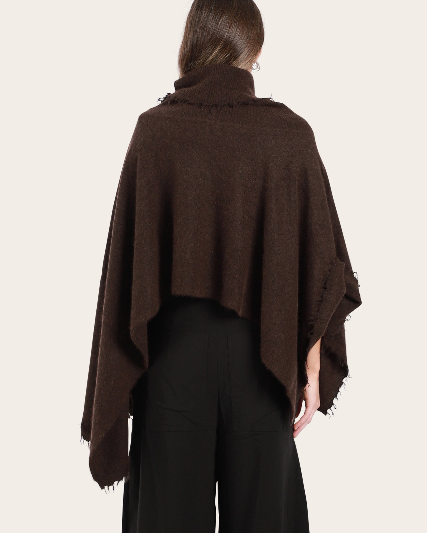 Distressed Turtleneck