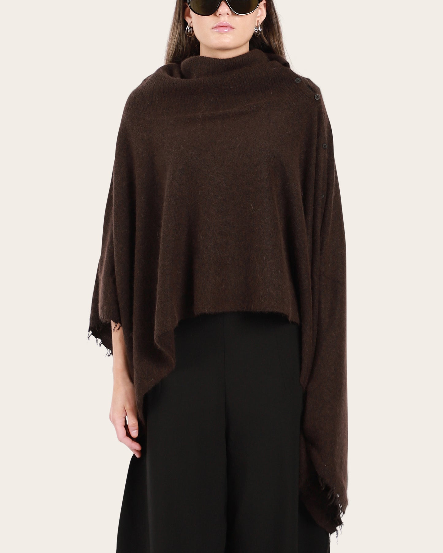 Distressed Turtleneck
