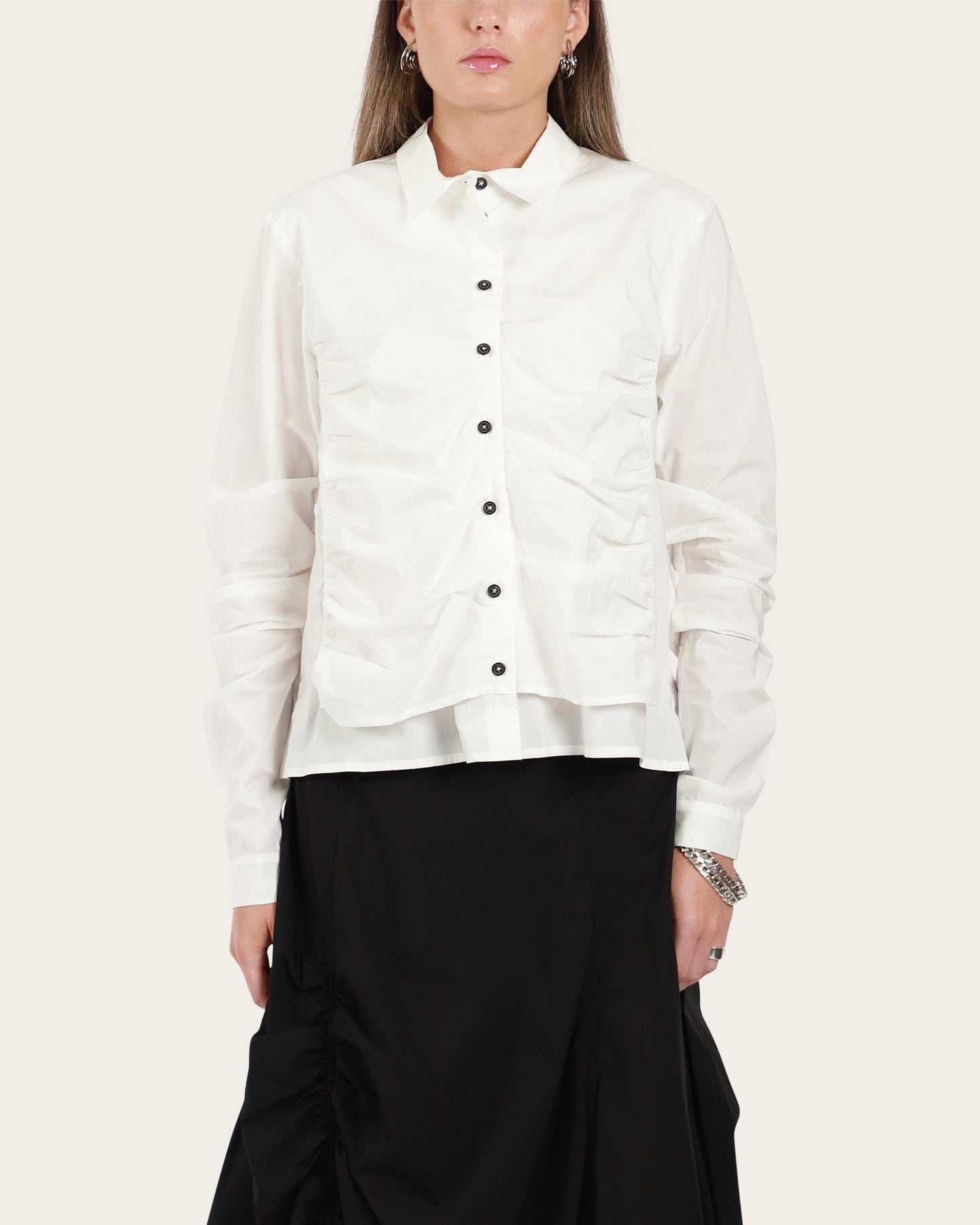 Gathered Front Shirt