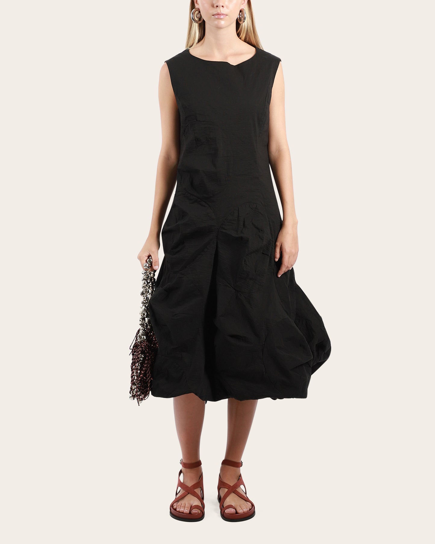 Large Circle Detail Dress