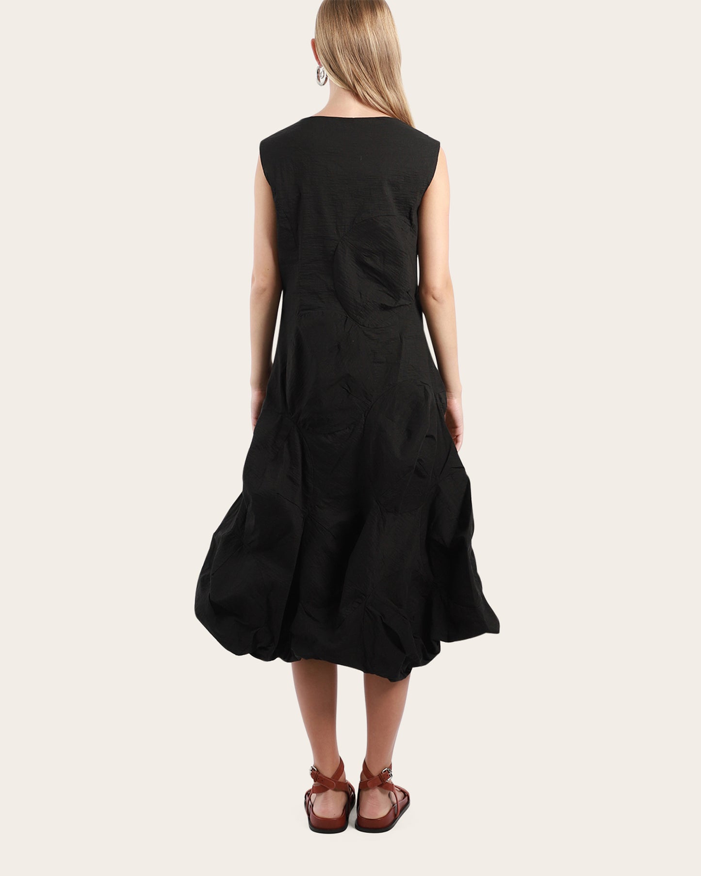 Large Circle Detail Dress