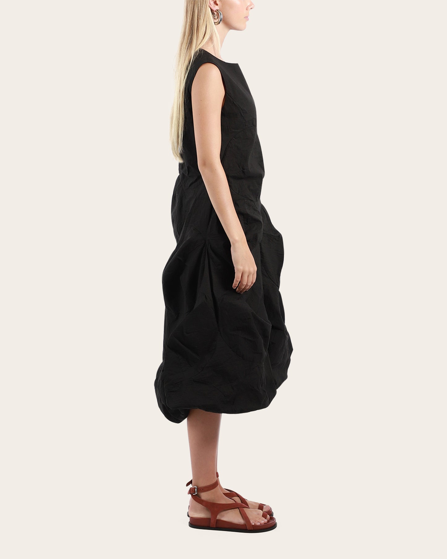 Large Circle Detail Dress