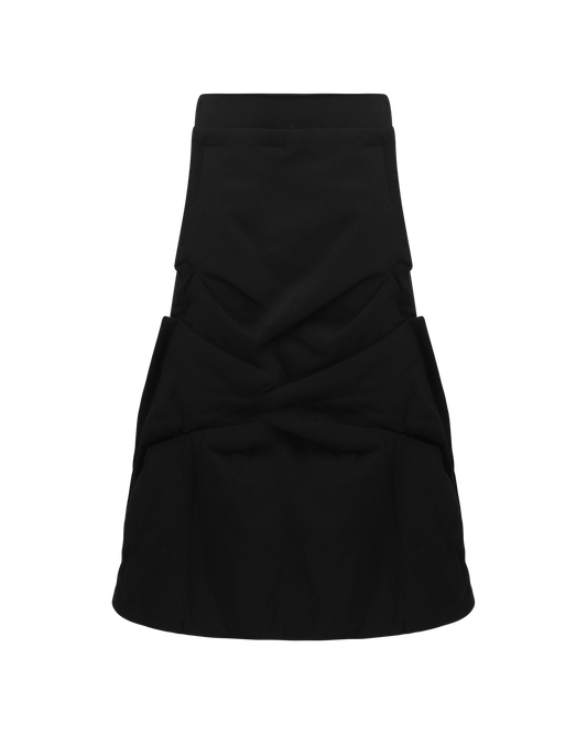 Layer Ruched Skirt