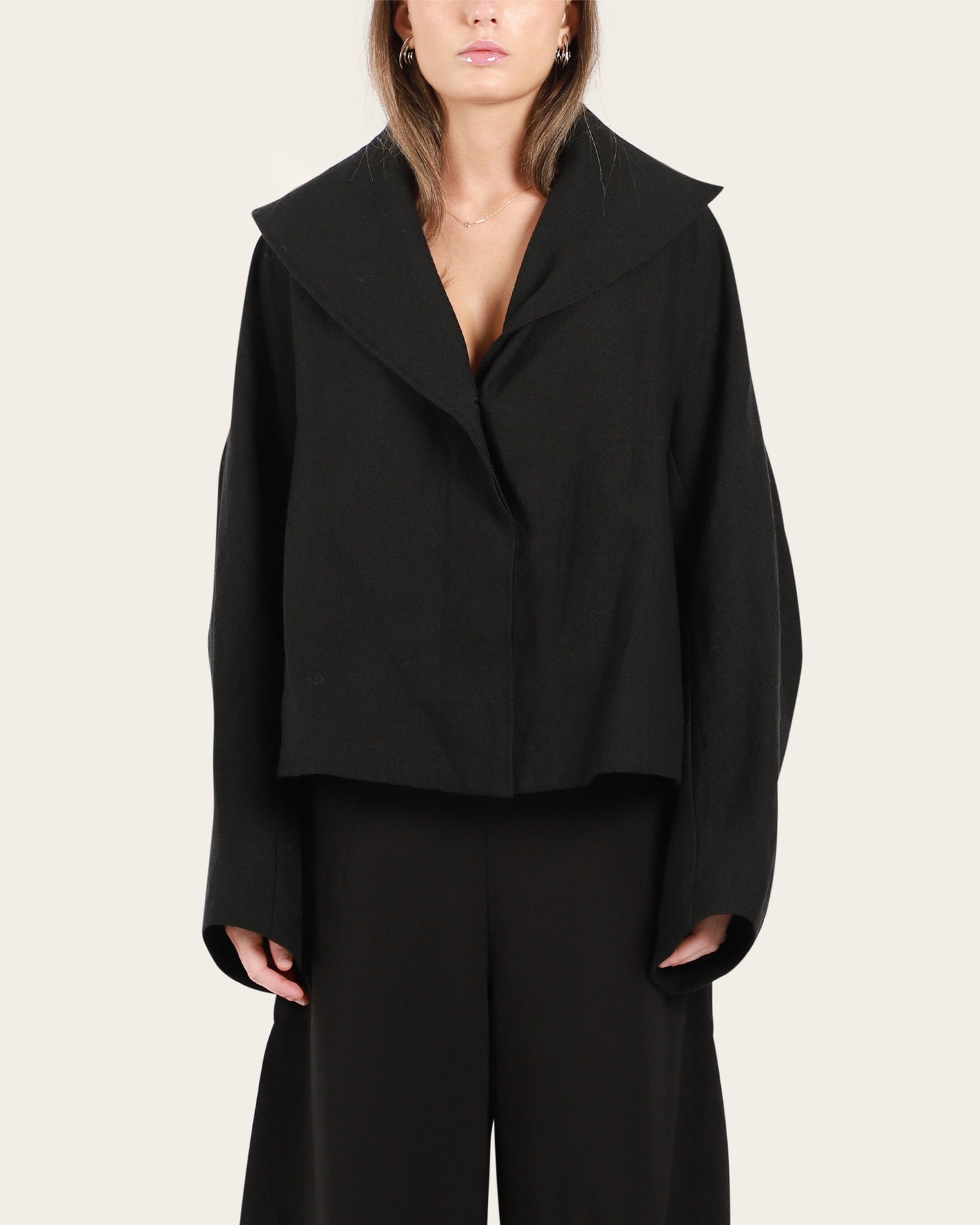 Oversized Crop Jacket