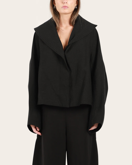 Oversized Crop Jacket